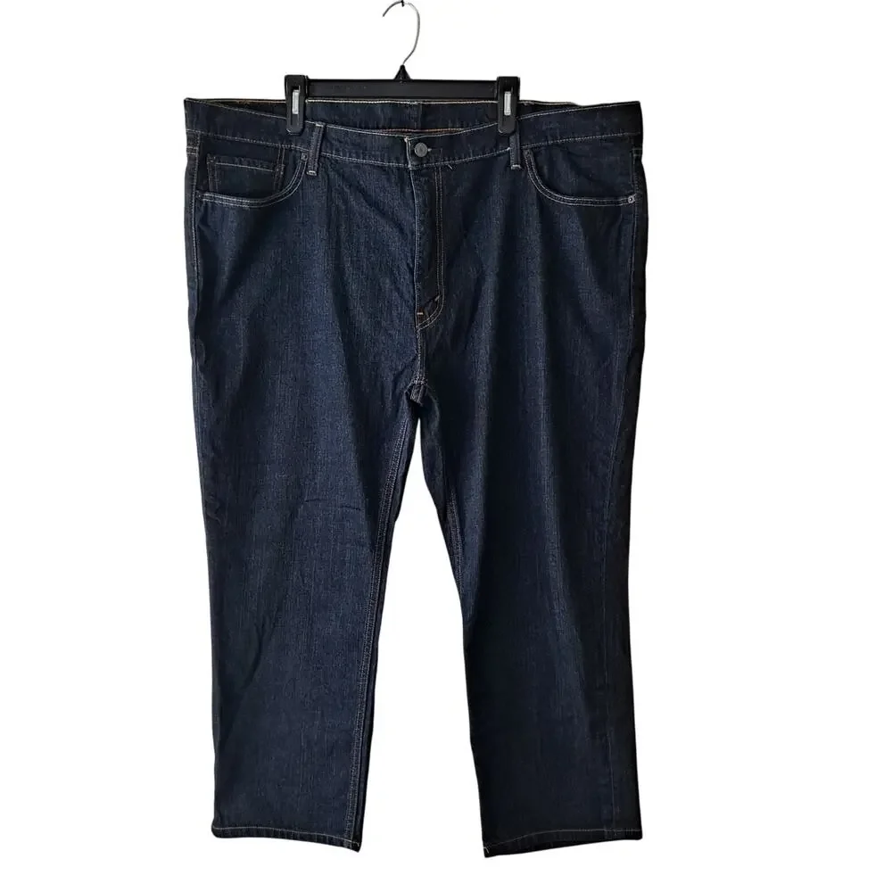 Levi's 541 Athletic Taper Fit Denim Jeans Cleaner Medium Wash Mens Size 48
